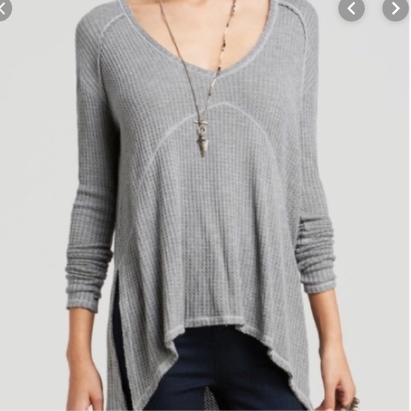 Free People Tops - S soft Free People waffle knit layering thermal